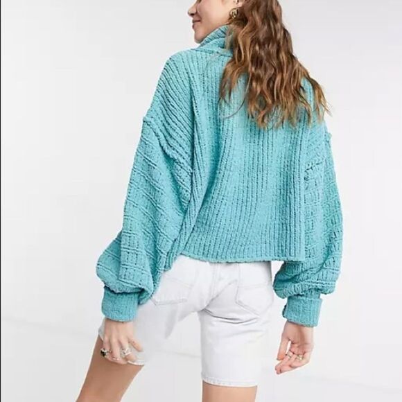 Free People Be Yours Pull Over Cowl Neck Sweater Various Sizes - Picture 3 of 6